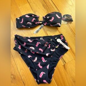 PINK Victoria's Secret Bikini in Navy and Pink - very classy stunning